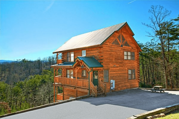 Cedar Creek Crossing Cabin Smokies View