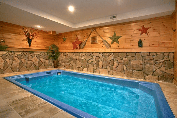 Luxury Log Cabin With Indoor Pool Gatlinburg Splash